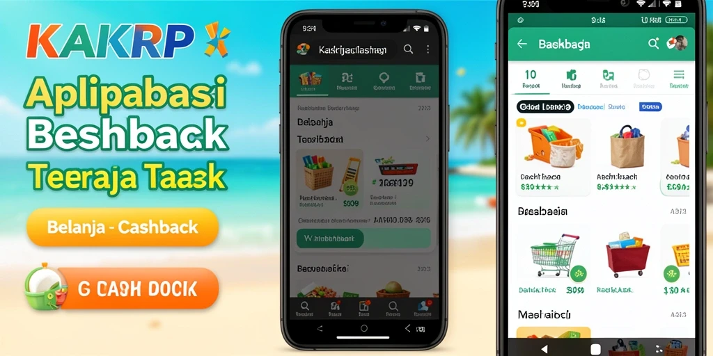 Tampilan antarmuka KAKRP yang memudahkan pengguna untuk melakukan cashback.