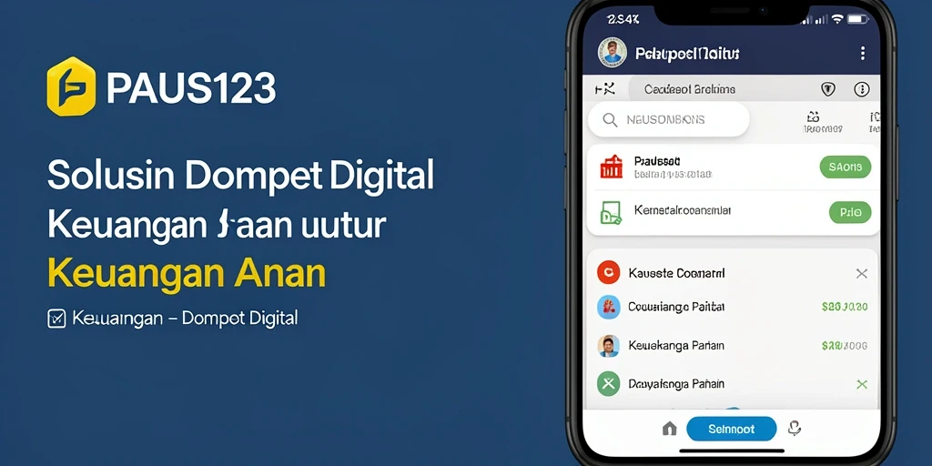 Tampilan antarmuka PAUS123 yang ramah pengguna dan fungsional.